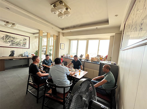 中鐵十七局領(lǐng)導(dǎo)蒞臨考察1-志遠(yuǎn)凈化