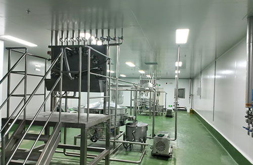 春發(fā)生物科技(寧夏)有限公司食品生產(chǎn)加工車間潔凈裝修施工項(xiàng)目4-志遠(yuǎn)凈化工程